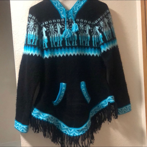 Kactus Artesanias - Hooded Alpaca Sweater - Picture 1 of 8